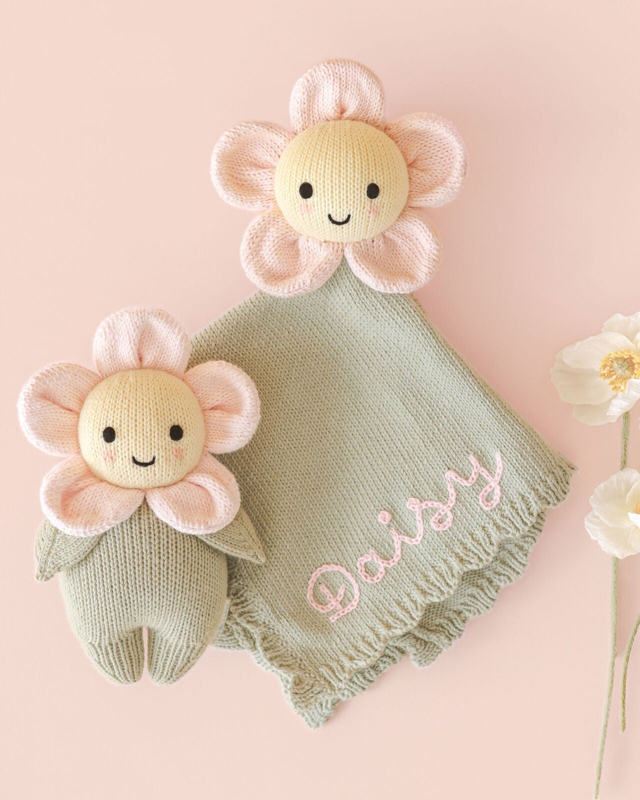 Baby daisy lovey