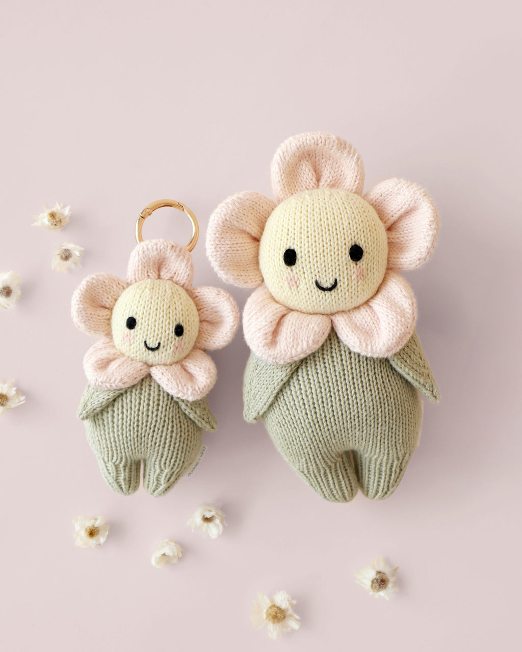 Baby daisy bag charm
