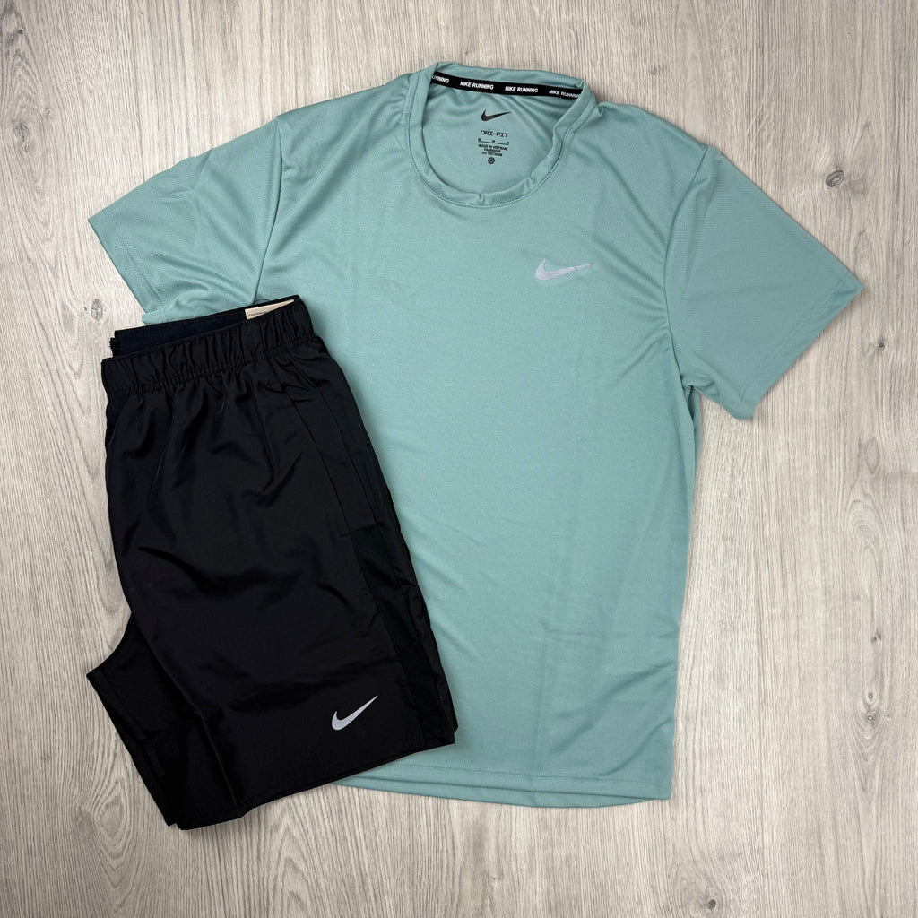 Nike 'Miler' Set - Cannon/Black